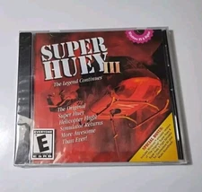 SEALED Super Huey III : Combat and Rescue PC Brand New Vintage Computer Game Vtg
