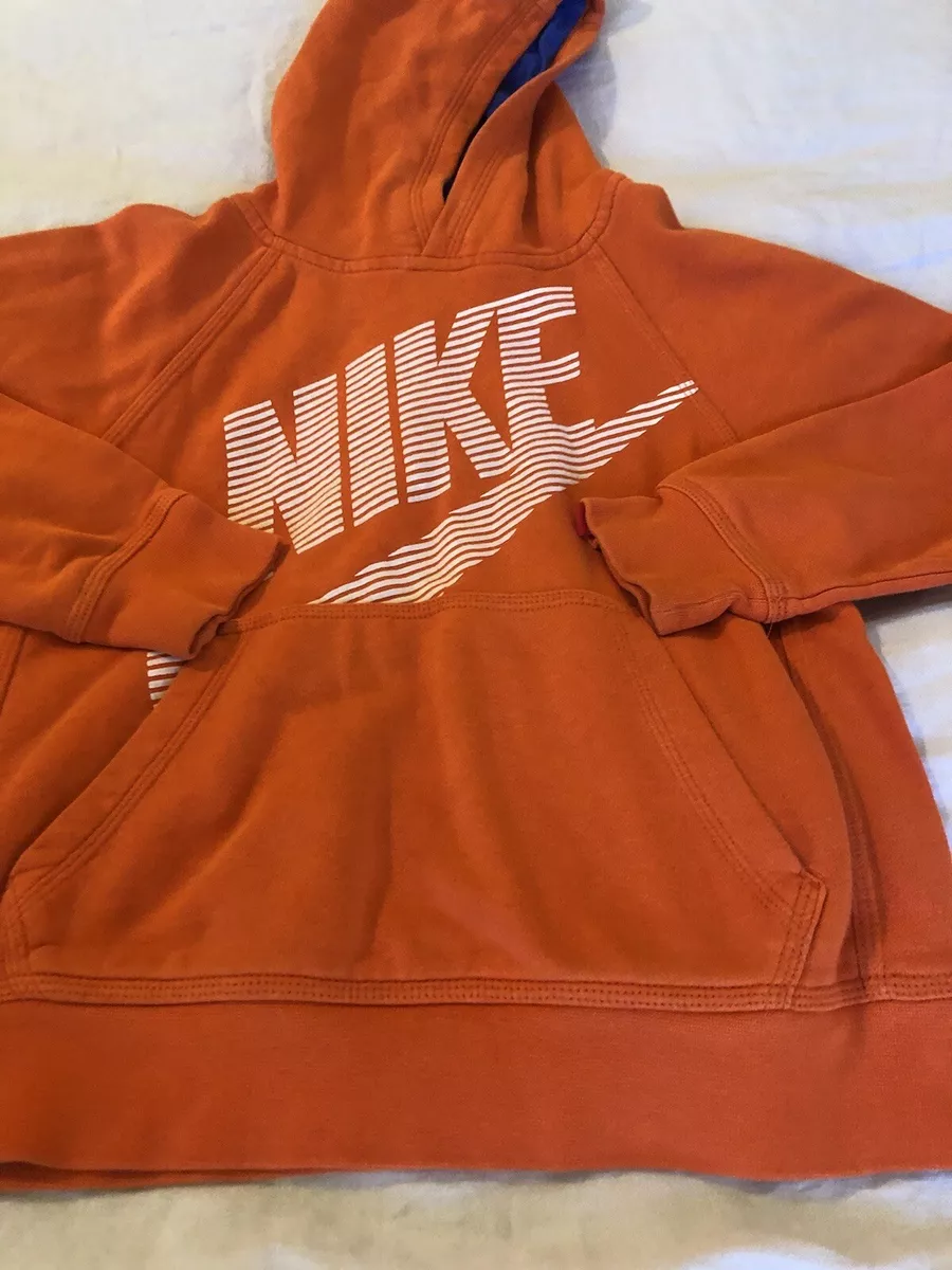 Nike white and orange sweatshirt 2025