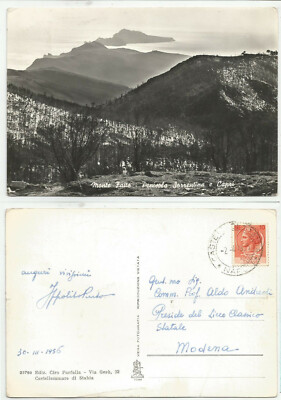 NAPLES (079) - Monte Faito - Sorrento Peninsula and CAPRI - FG/Vg 1956