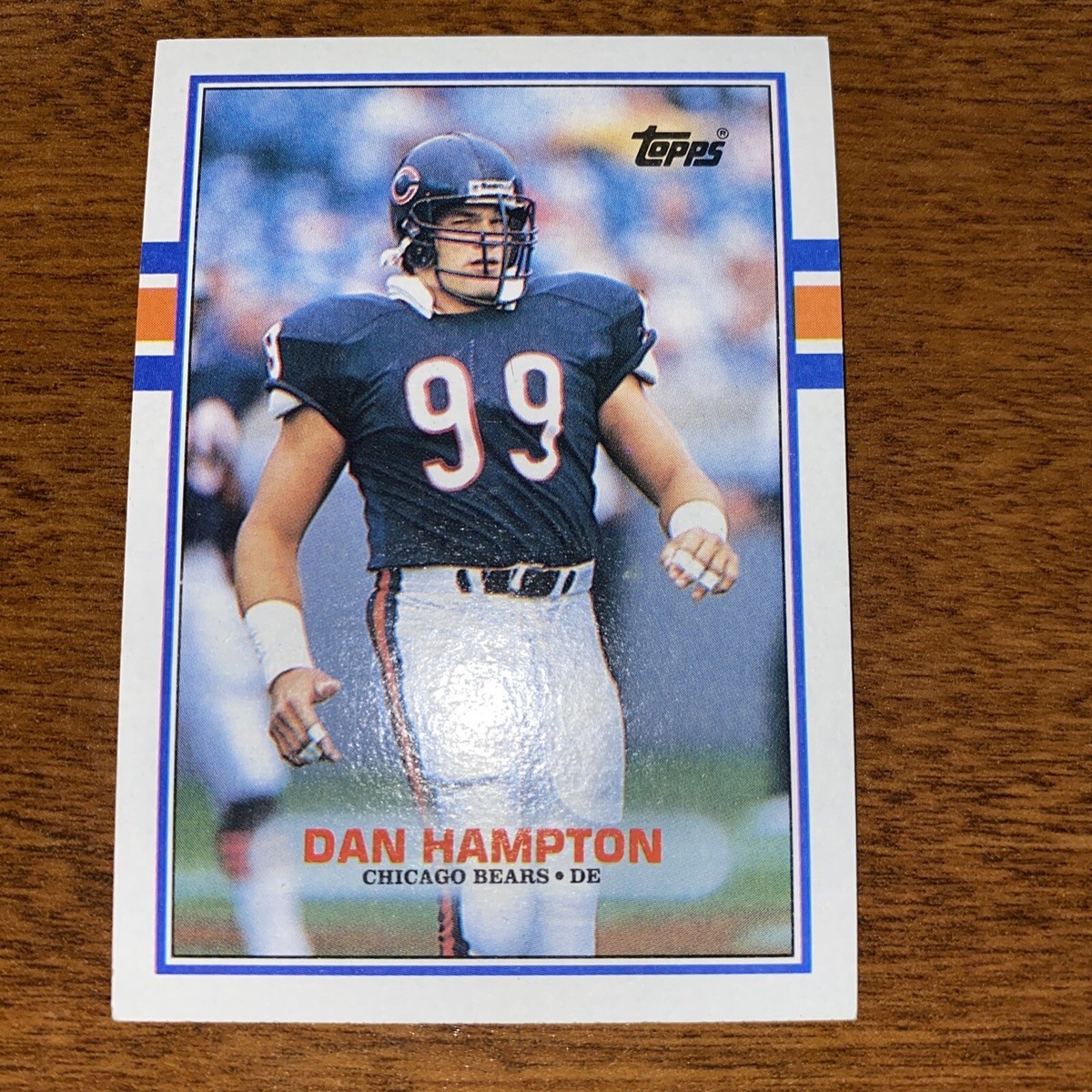 1989 Topps Football Dan Hampton #66 HOF Chicago Bears F1 | eBay