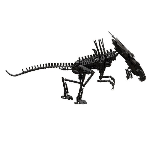 Queen Skeleton Building Blocks Set Xenomorph for Alien Monster MOC Bricks Toys - Picture 6 of 11