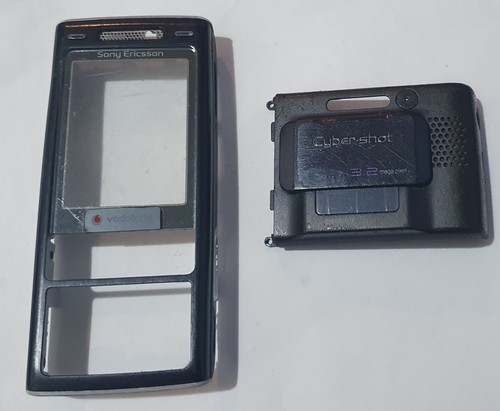 Genuine Original Sony Ericsson K800i K800 Cybershot Fascia Housing Cover A/B - Afbeelding 1 van 1