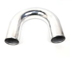 Universal Aluminum 180degree Pipe 3.5" OD for Intake Turbo Intercooler 24"Length