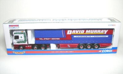 DAF XF Planensattelzug David Murray Transport Ltd - 1:50 Corgi