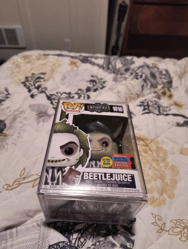 (1) Funko Pop #1010 BEETLEJUICE 2020 Fall Con. Limited Edition Glow In The Dark