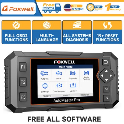 FOXWELL NT624 Elite OBD2 All System Scan Diagnostic Tool Oil ABS SAS EPB DPF BMS