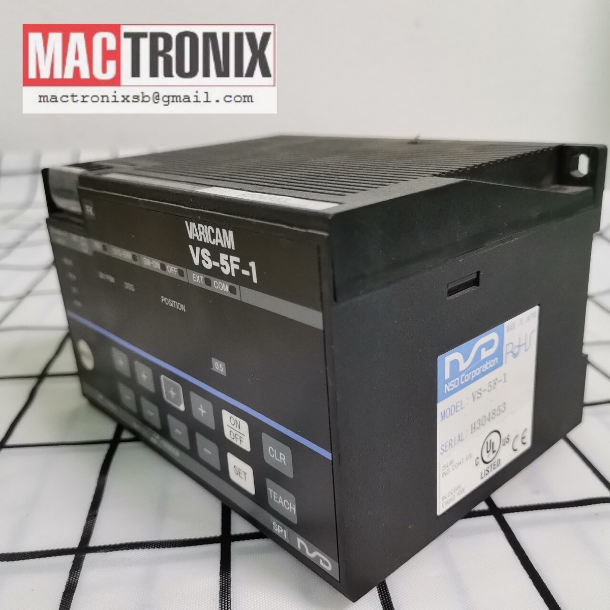 NSD VS-5EX-1 / VS-5FX-1 Varicam Cam Switch Output Controller | eBay