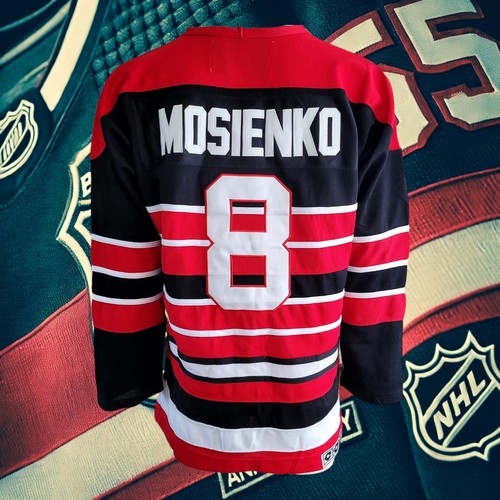 Vintage CCM Chicago Blackhawks Bill Mosienko #8 Hockey Jersey Size 52 - Picture 6 of 13