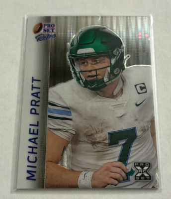 Michael Pratt 2024 Leaf Pro Set Metal Retro Silver Pulsar Prism RC Card /6 !!