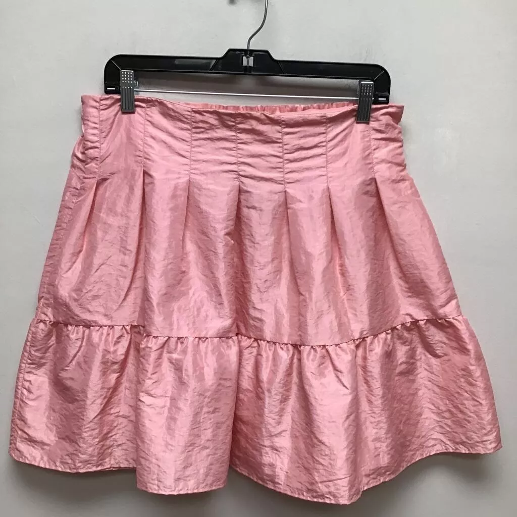 Topshop pink skirt top