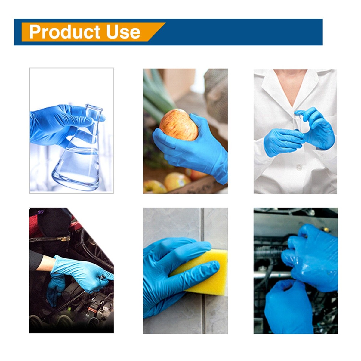 500PCS Nitrile /Poly Exam Gloves - Medical Grade, Powder Free, Latex Rubber Free | eBay 500PCS Nitrile /Poly Exam Gloves - Medical Grade, Powder Free, Latex Rubber Free | eBay