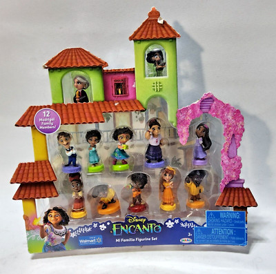 Disney's Encanto Movie Walmart Exclusive Mi Familia 12 Toy Figure Set Figurines