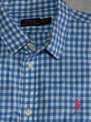 Polo Ralph Lauren Shirt Mens Boys XL Long Sleeve … - image 1