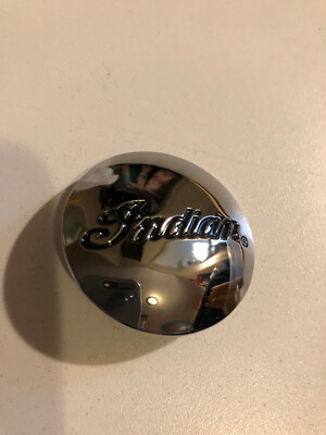 NOS OEM Genuine Polaris Motorcycle RevA-MEDALLION,INDIAN SCRIPT P/N N73362109
