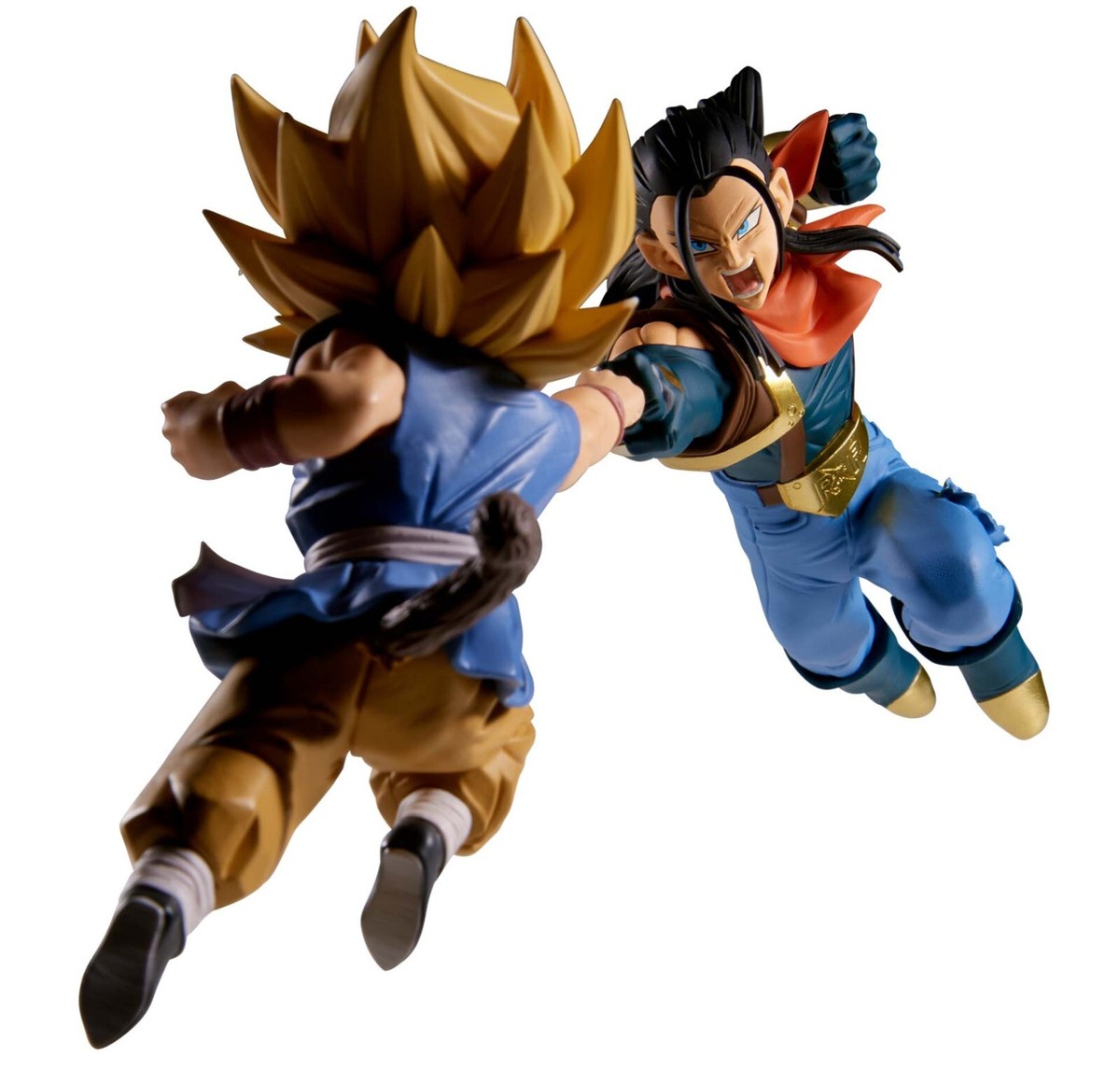 Dragon Ball Son Goku Super Android 17 Set of 2 MATCH MAKERS