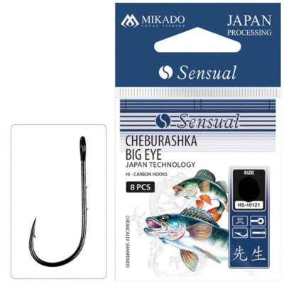 Mikado Jighaken Cheburashka BIG EYE SENSUAL Haken - ver. Größen - Raubfisch