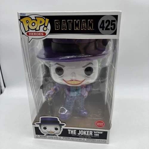 Funko Pop! Vinyl Jumbo 10 in: DC Universe - The Joker Batman 1989 (Jumbo) -..