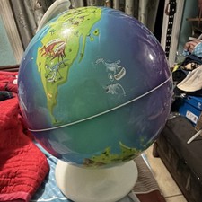 Orboot Dinosaur Illustrated Globe Educational...