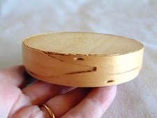 1914 Primitive Miniature Wood Shaker Pantry Spice Butter Box, New Hampshire, 4