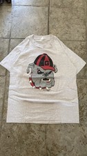 Vintage 90s Georgia Bulldogs Dog Face Tee - Sz M