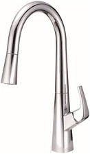 Gerber D454419 Vaughn 1.75 GPM 1 Hole Pull Down Kitchen Faucet - Chrome