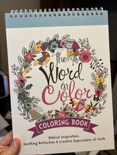 The Word In Color Bible Verse Coloring Book Gently Used Great Condition