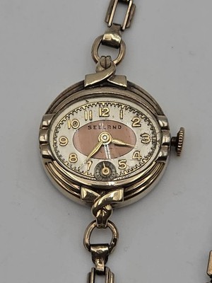 Antique Seeland Vintage Swiss Ladies Watch Subs-Seconds Dial