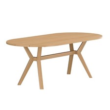 Table de Jardin Ovale en Teck