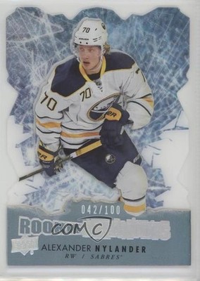2017-18 Upper Deck Rookie Breakouts 42/100 Alexander Nylander #RB11 RC fv4