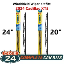 Rain-X Weatherbeater Windshield Wiper Kit fits: 2024 Cadillac XT5 (24" & 20")