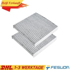 2x Innenraumfilter Aktivkohle CUK 19004 F�r BMW X3 (F25)xDrive 20 d X4 (F26)