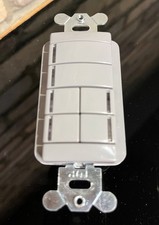 Acuity Controls - Blue Box - Chelsea Digital Switch - 6-Button, White