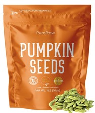 Raw Pumpkin Seeds 1lb - Unsalted Pepitas for Snacking, Baking & Cooking 16.82 per gallon