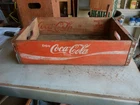 Vintage 1975 Wood Coke Crate 12" x 18" x 4 1/2"  Lot 26-13-B