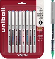 uniball  Vision Rollerball Pens, Fine Point (...