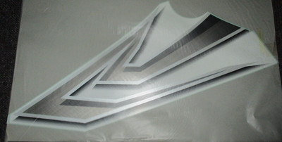 2004-2013 Yamaha YFM350 Raptor ATV OEM Emblem Sticker 5YT-2173E-70