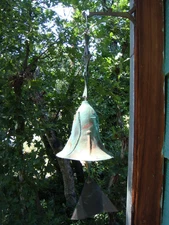 Vintage Paolo Soleri 25" Bronze Wind Bell - Exquisite 6 Lb 8" Bell  A Rare Find!