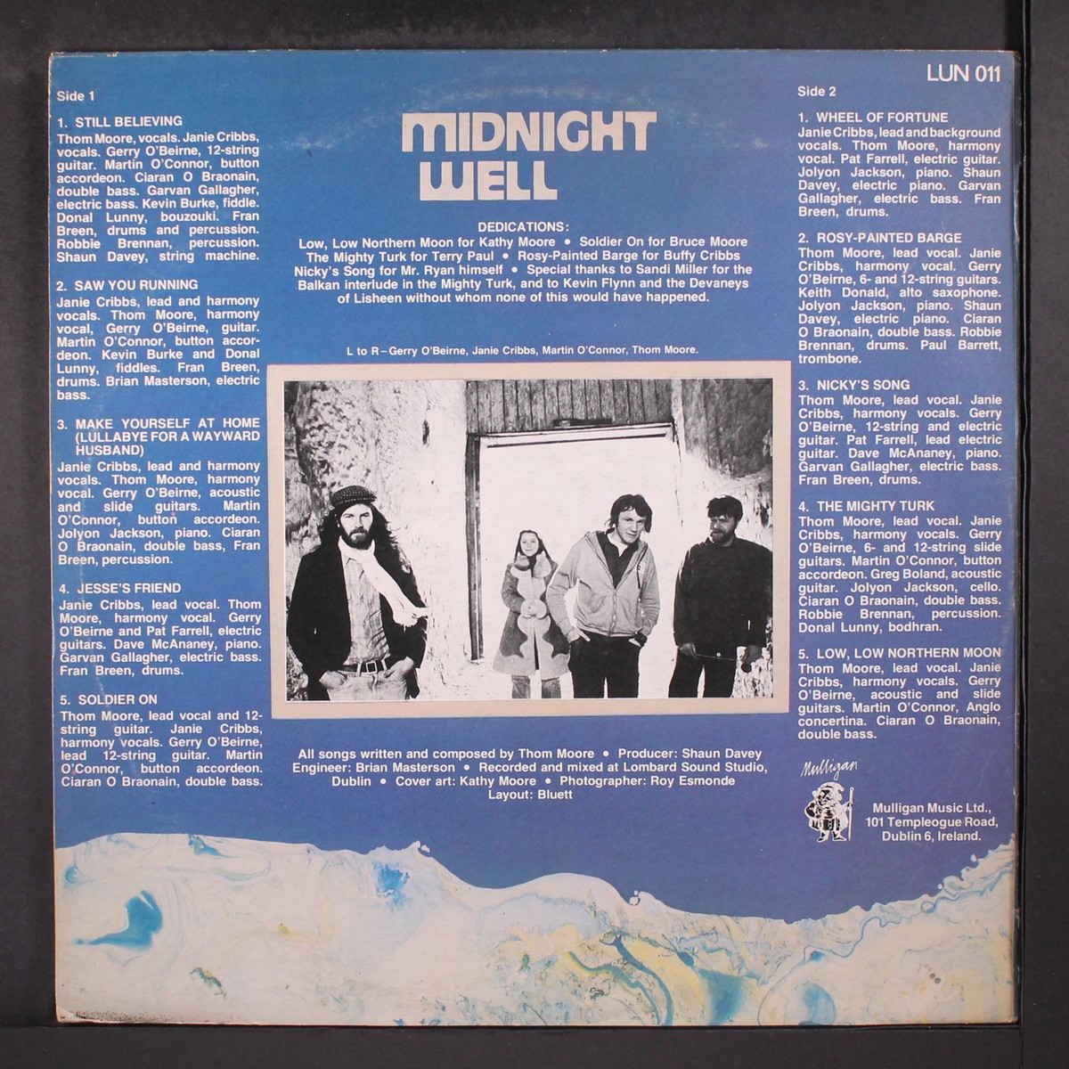 MIDNIGHT WELL: midnight well MULLIGAN 12