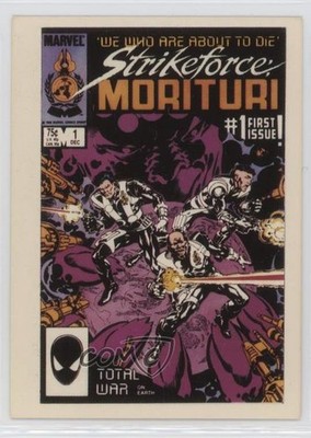 1991 Comic Images Marvel 1st Covers Series 2 Strikeforce: Morituri #39 0bn8