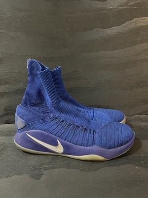 Nike Hyperdunk 2016 Mens Size 9 Flyknit Elite Game Shoes Royal Blue 843390-404
