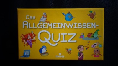 SPIEL ''DAS ALLGEMEINWISSEN-QUIZ'' NEUWERTIG
