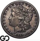 1889-CC Morgan Silver Dollar Coin *Rare Key Date* Choice XF++, XF Bids: 4750