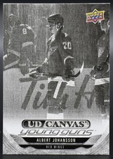 2024-25 UD Series 2 Albert Johansson C214 Detroit Red Wings RC