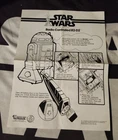 Radio Controlled R2-D2 1978 Instructions STAR WARS Vintage Original PART