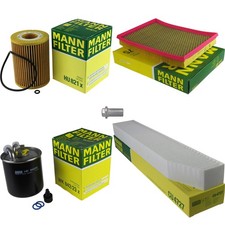 MANN-FILTER Inspektionspaket Filterset für Jeep Grand Cherokee III 3.0 CRD