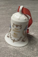 ❤️Hutschenreuther Glocke * Weihnachtsglocke * Flußland * 1990❤️