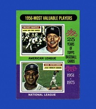 1975 Topps Mini Set-Break #194 1956 MVP's NR-MINT *GMCARDS*