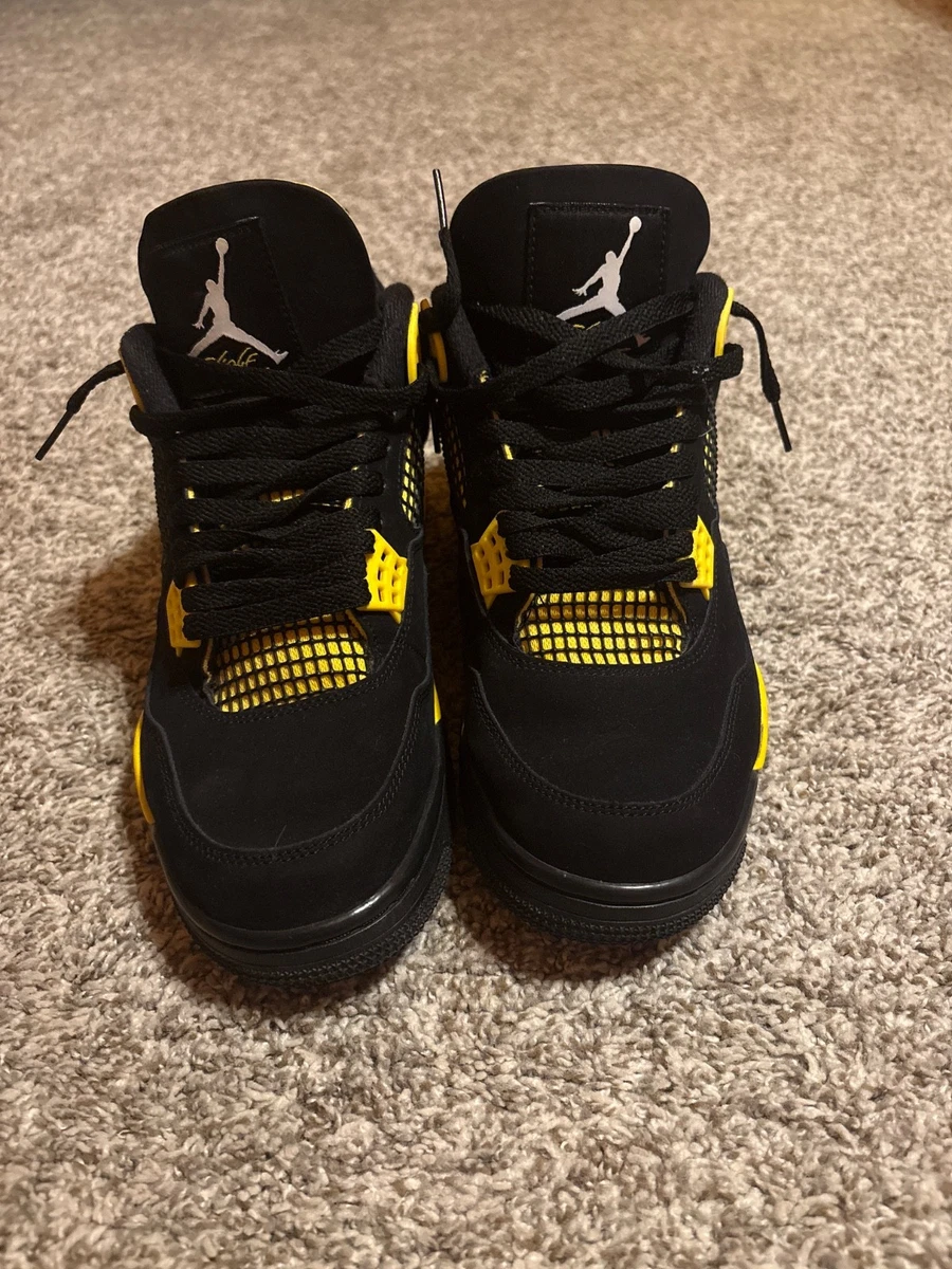 Jordan 4 Retro Mid Thunder for Sale - Authenticity Guaranteed - eBay