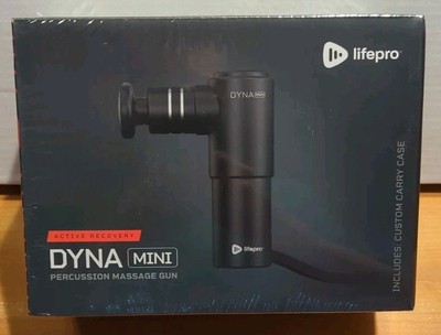 Dyna Mini Percussion Massage Gun by LifePro Deep Tissue 4 Heads ~ BRAND NEW!