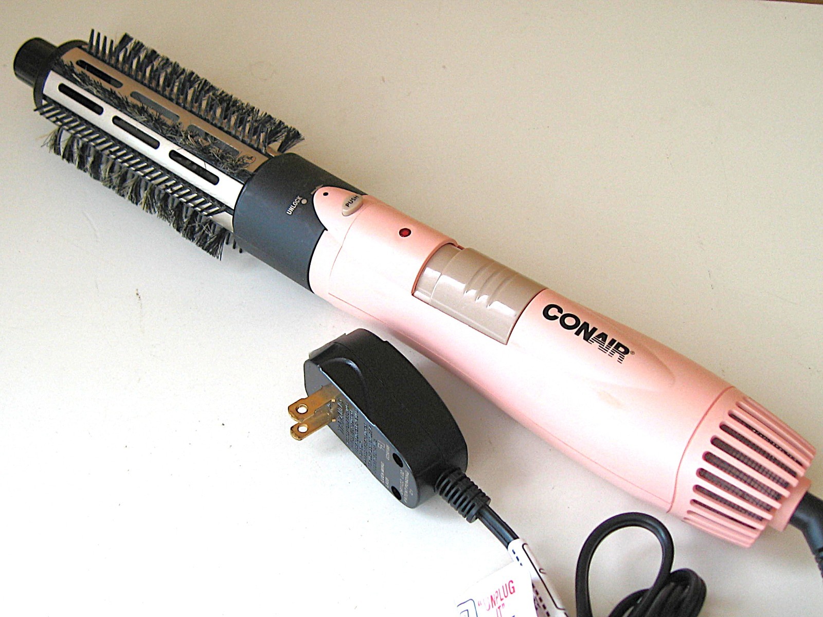 Conair Tayshia 2 in 1 Double Ceramic Hot Air Brush BC171TR